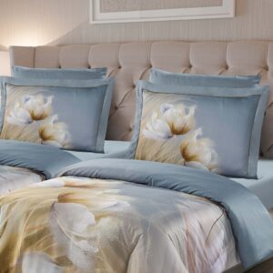 שנהב -049 כחול פרחים