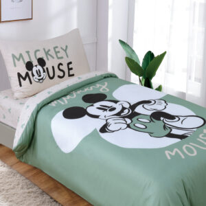 סט מיקי ירוק 100% כותנה