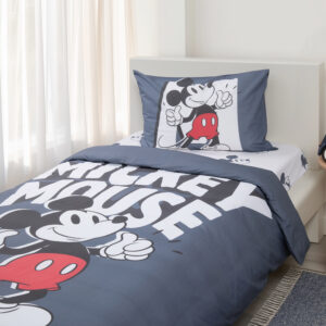 סט מיקי אפור 100% כותנה