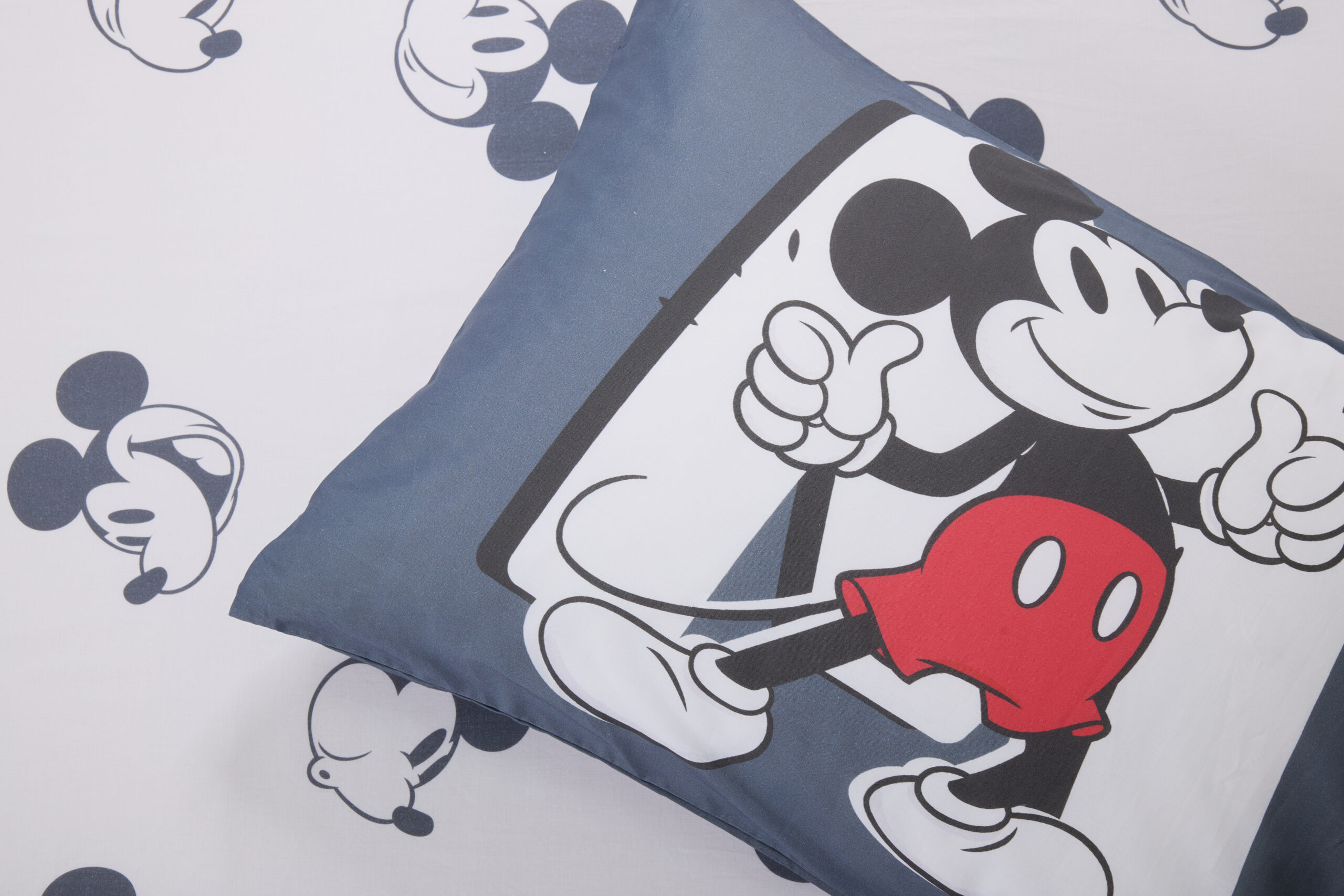 סט מיקי אפור 100% כותנה – תמונה 2