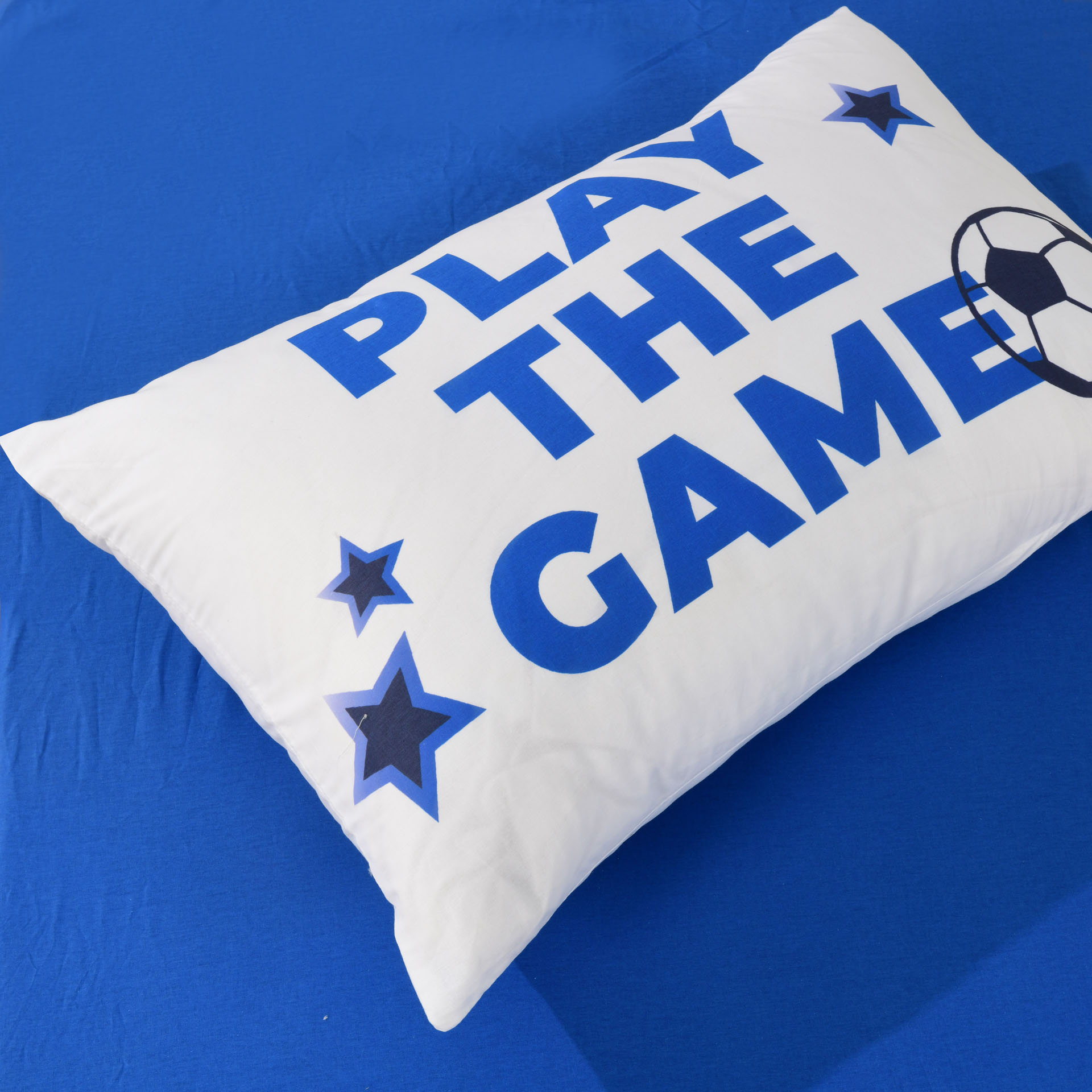 מצעי ילדים ונוער 100% כותנה – play the game – תמונה 2