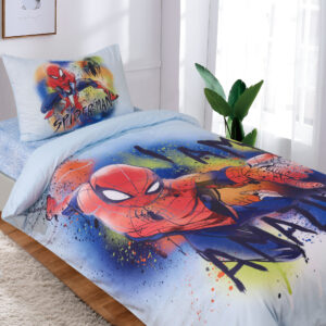 מצעים ספיידרמן גרפיטי 100% כותנה