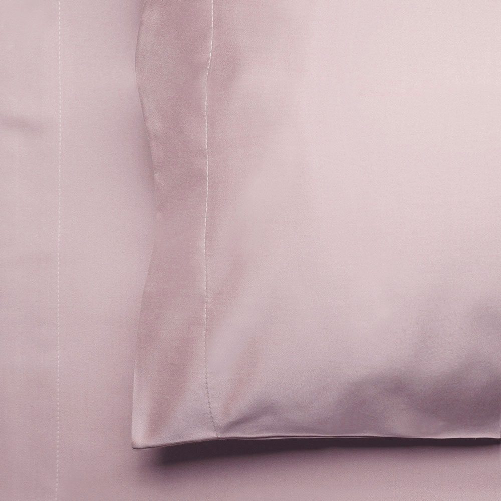 סט מצעים במבוק-כותנה "ריפליי" | סגול בהיר – תמונה 2