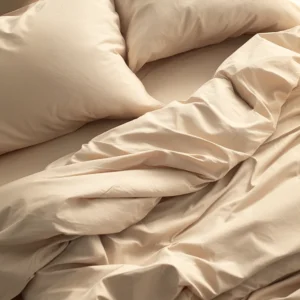 סט פרמיום סאטן כותנה מצרית בצפיפות 500 חוט I בז' טבעי