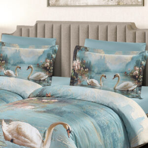 מצעים מיטה יהודית שנהב | 58 (ברבורים )